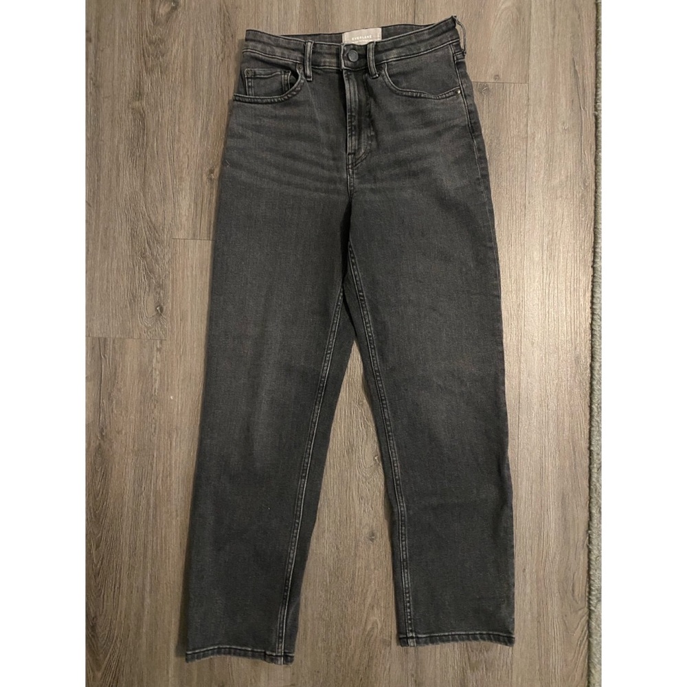 Everlane | Super Straight Ankle | Washed Black